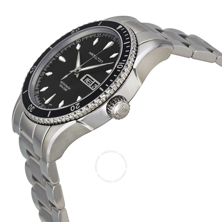 Hamilton Seaview Black Dial Stainless Steel Men's Watch H37565131