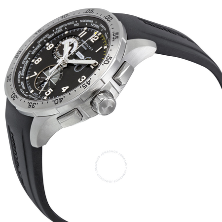 Hamilton Worldtimer Chronograph Black Dial Men's Watch H76714335