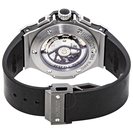 Hublot Big Bang Matte Grey Dial Black Men's Watch 301AI460RX 301-AI-460-RX