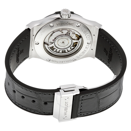 Hublot Classic Fusion Black Dial Black Leather Men's Watch 542NX7070LR 542.NX.7070.LR