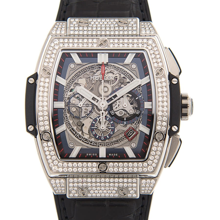 Hublot Spirit of Big Bang Chronograph Skeleton Dial Men's Watch 601.NX.0173.LR.1704