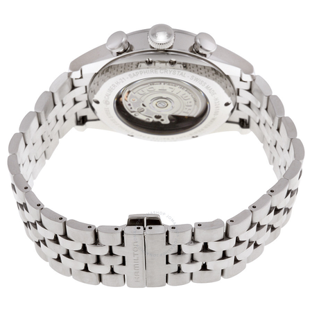 Hamilton American Classic Spirit Liberty Chronograph Silver Dial Stainless Steel Men's Watch H32416181