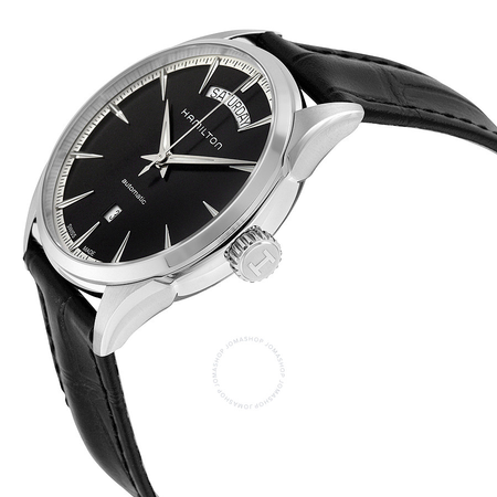 Hamilton Jazzmaster Automatic Black Dial Black Leather Men's Watch H42565731