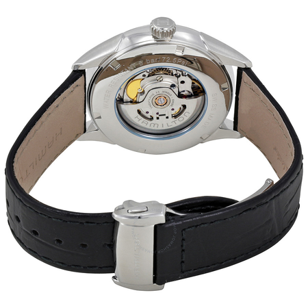 Hamilton Jazzmaster Automatic Black Dial Black Leather Men's Watch H42565731
