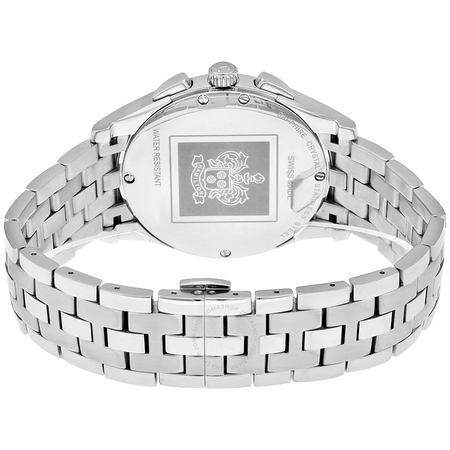 Hamilton Jazzmaster Thinline Chronograph Silver Dial Stainless Steel Men's Watch H38612153