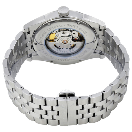 Hamilton Spirit Of Liberty Silver Dial Stainless Steel Men's Watch H42415051
