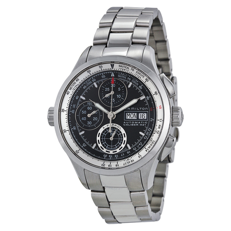 Hamilton Uhren Khaki Black Dial Stainless Steel Men's Watch H76556131 h76556131