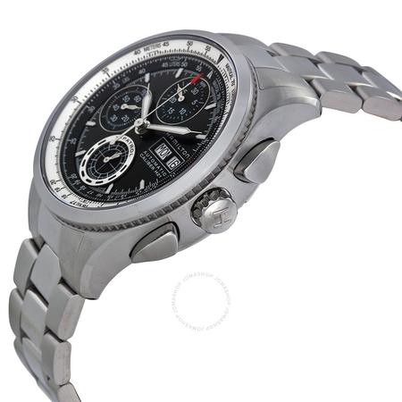 Hamilton Uhren Khaki Black Dial Stainless Steel Men's Watch H76556131 h76556131