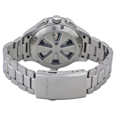 Hamilton Uhren Khaki Black Dial Stainless Steel Men's Watch H76556131 h76556131