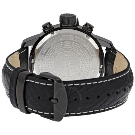 Invicta Lefty Chronograph Black Dial Black PVD Stainless Steel Men's Watch 3332