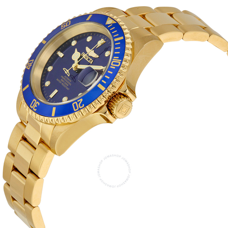 Invicta Pro Diver Automatic Blue Dial Gold-plated Men's Watch 8930OB