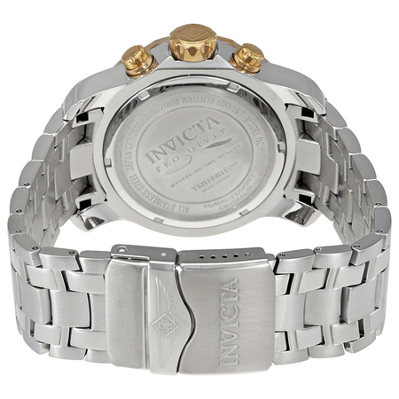 Invicta Pro Diver Chronograph Black Dial Stainless Steel Men's Watch 80039