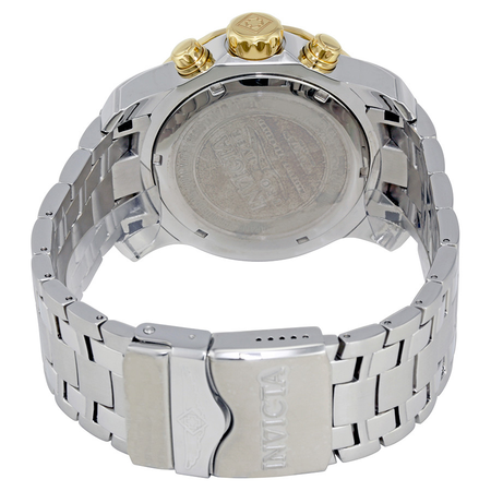 Invicta Pro Diver Chronograph Silver Dial Stainless Steel Men's Watch 80040
