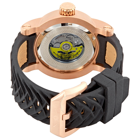 Invicta S1 Rally Dragon Automatic Rose Dial Black Polyurethane Men's Watch 18181