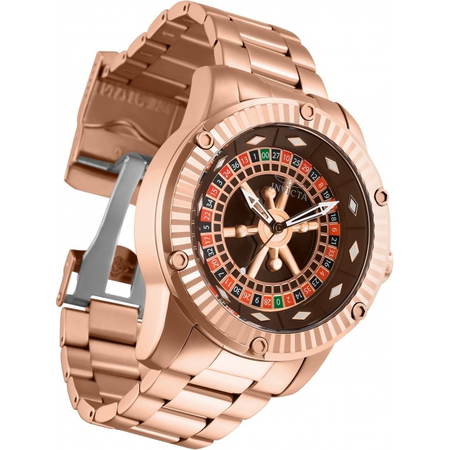 Invicta Specialty Casino Automatic Red Dial Men's Watch 28711