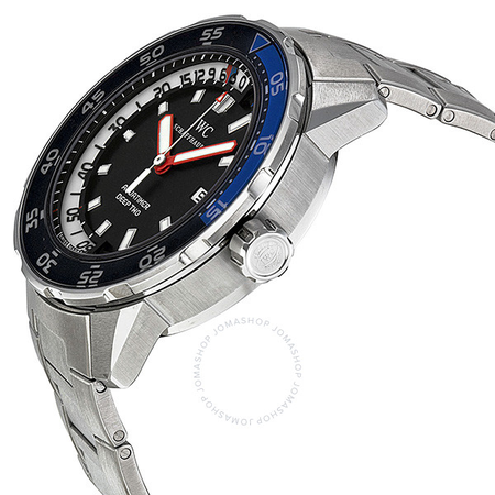 IWC Aquatimer Black Dial Stainless Steel Men's Watch IW354703