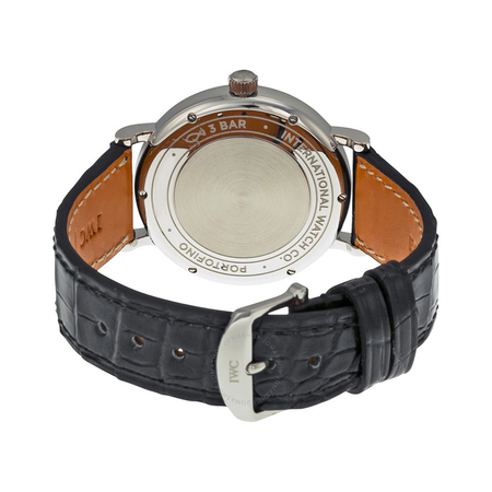 IWC Portofino Automatic Diamond Black Dial Unisex Watch IW458102