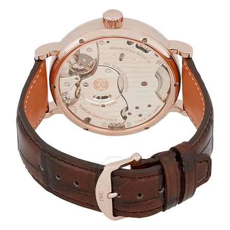 IWC Portofino Slate Grey Dial 18K Rose Gold Men's Watch IW516203