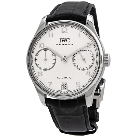 IWC Portugieser Automatic Silver Dial Men's Watch IW500712