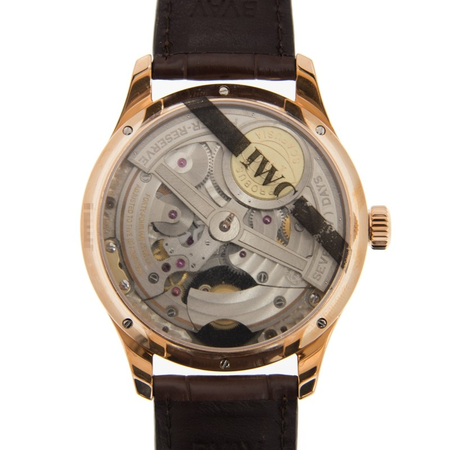 IWC Portuguese Silver Dial 18K Rose Gold Automatic Men's Watch 5044-02 IW504402