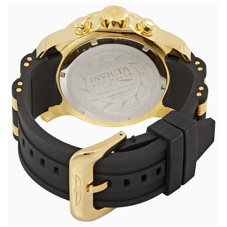 Invicta Pro Diver Chronograph Gold Dial Men's Watch 25709