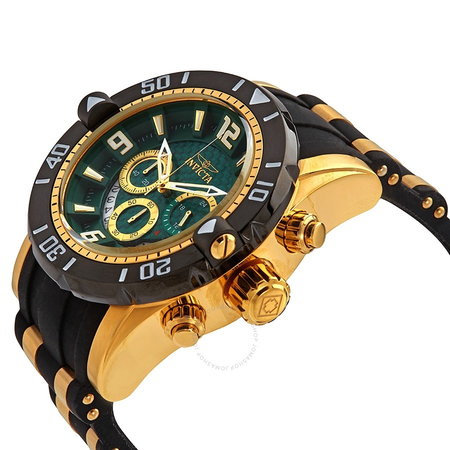 Invicta Pro Diver Chronograph Green Dial Men's Watch 23703