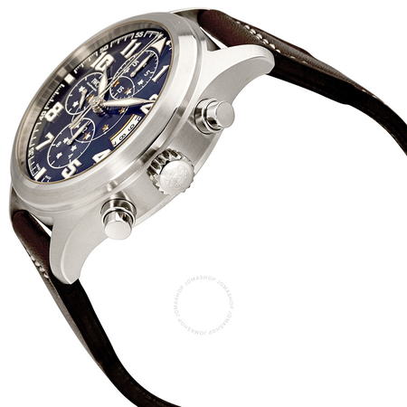 IWC Pilot Midnight Blue Dial Double Chronograph Automatic Men's Watch IW371807