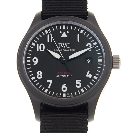 IWC Pilot Top Gun Automatic Black Dial Men's Watch IW326901