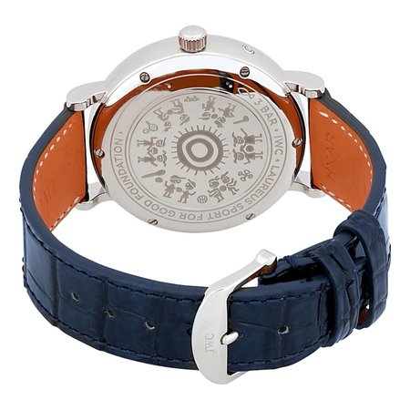 IWC Portofino Blue Dial Automatic Ladies Watch IW459006