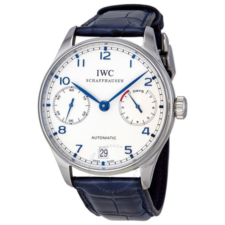IWC Portuguese Automatic Steel Blue Men's Watch IW500107
