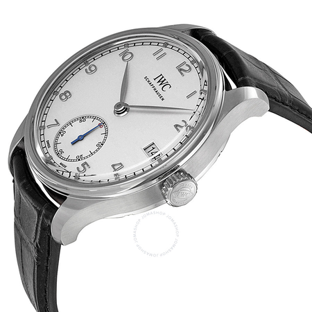 IWC Portuguese Hand Wound Eight Days Stainless Steel Men's Watch IW510203