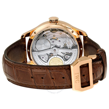 IWC Portuguese Perpetual Calendar Black Dial Men's Watch 5032-02 IW503202