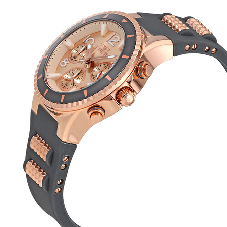 Invicta BLU Rose Gold-tone Dial Chronograph Ladies Watch 24189