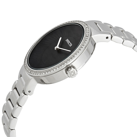 Invicta Specialty Crystal Black Dial Ladies Watch 26999