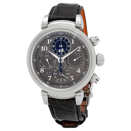 IWC Da Vinci Slate Dial Automatic Men's Perpetual Calendar Watch IW392103