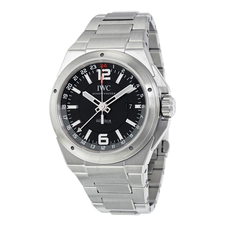 IWC Ingenieur Black Dial Stainless Steel Men's Watch IW324402