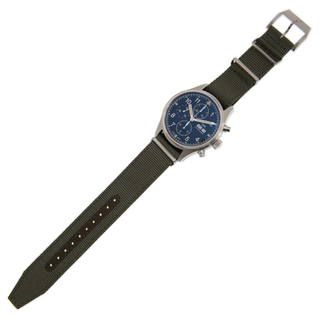 IWC Pilot Chronograph Automatic Black Dial Men's Watch IW377724