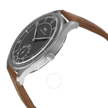 IWC Portugese Vintage Blue Dial Brown Leather Men's Watch IW544504