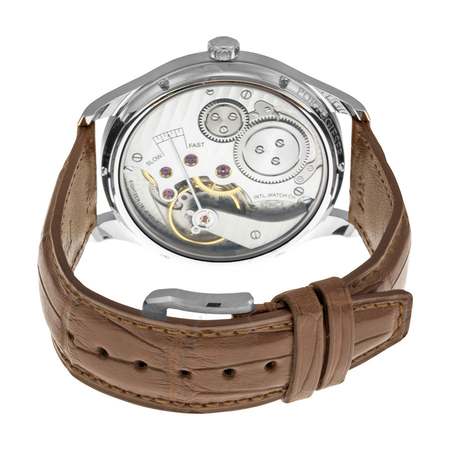 IWC Portugese Vintage Blue Dial Brown Leather Men's Watch IW544504
