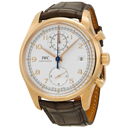 IWC Portuguese Chronograph Classic Automatic Rose Gold Men's Watch IW390402