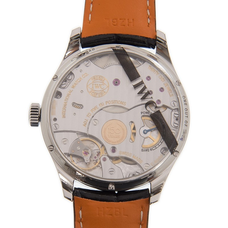 IWC Portuguese Hand Wind White Dial Men's Watch IW510212