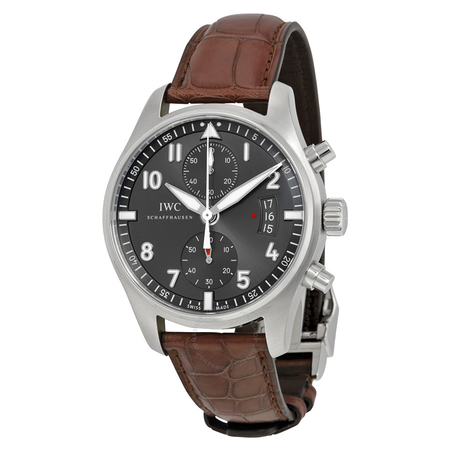 IWC Spitfire Chronograph Slate Grey Dial Men's Watch IW387802