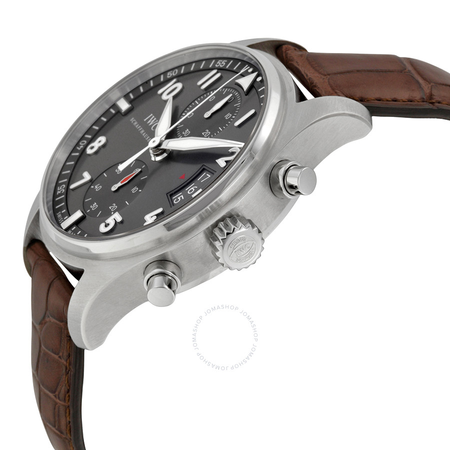 IWC Spitfire Chronograph Slate Grey Dial Men's Watch IW387802