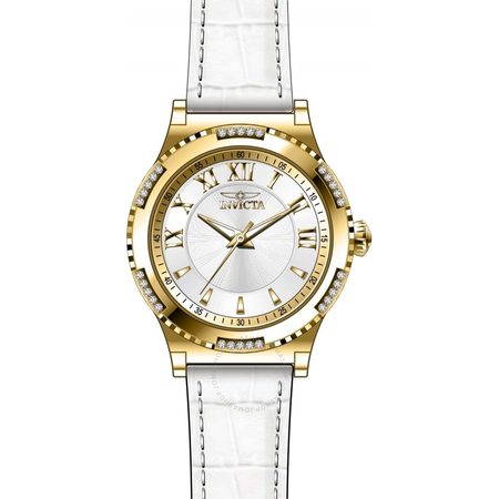 Invicta Angel Crystal Silver Dial Ladies Watch 28604