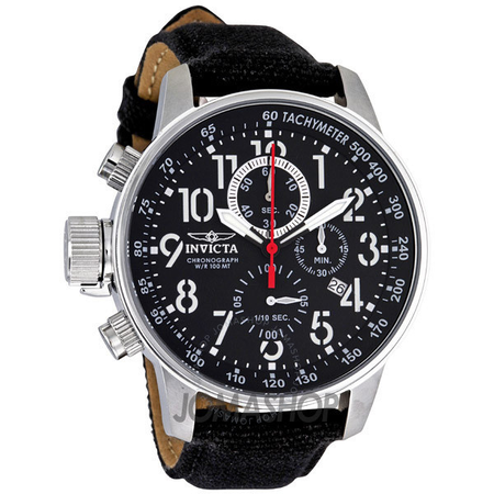 Invicta Lefty Force Chronograph Black Dial Men's Watch 1512