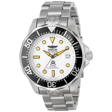 Invicta Pro Diver Automatic White Dial Stainless Steel Men's Watch 10640