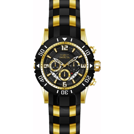 Invicta Pro Diver Chronograph Black Dial Men's Watch 23702