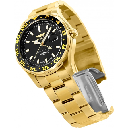 Invicta Pro Diver Master of the Oceans GMT Black Dial Men's Watch 25822