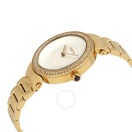 Invicta Specialty Crystal White Dial Gold-tone Ladies Watch 27004