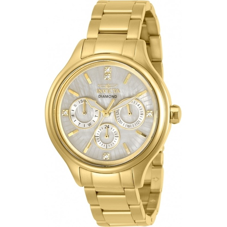 Invicta Invicta Angel Quartz Crystal White Dial Ladies Watch 30959 30959